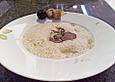 Getr&uuml;ffelte Maronisamtsuppe