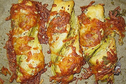 Bl&auml;tterteig - Schinken - K&auml;se - Stangen 18