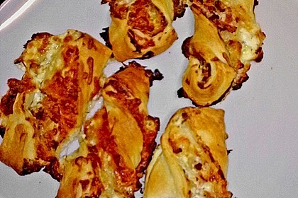 Bl&auml;tterteig - Schinken - K&auml;se - Stangen 34