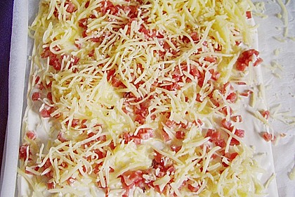 Bl&auml;tterteig - Schinken - K&auml;se - Stangen 37