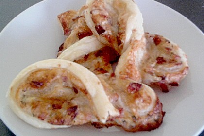 Bl&auml;tterteig - Schinken - K&auml;se - Stangen 39