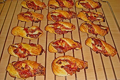 Bl&auml;tterteig - Schinken - K&auml;se - Stangen 41