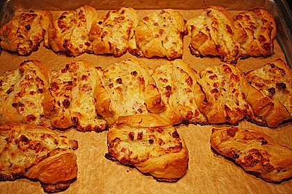 Bl&auml;tterteig - Schinken - K&auml;se - Stangen 69