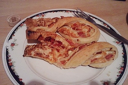 Bl&auml;tterteig - Schinken - K&auml;se - Stangen 71