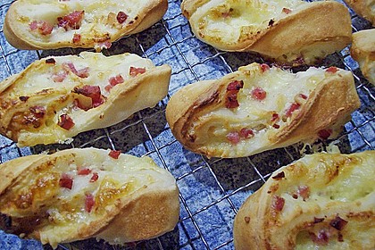 Bl&auml;tterteig - Schinken - K&auml;se - Stangen 81