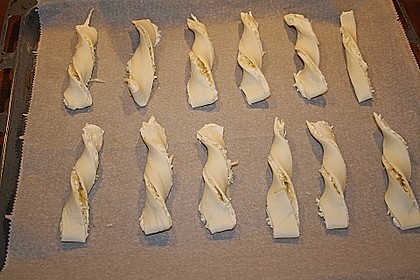 Bl&auml;tterteig - Schinken - K&auml;se - Stangen 92