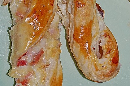 Bl&auml;tterteig - Schinken - K&auml;se - Stangen 102