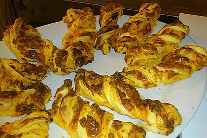 Bl&auml;tterteig - Schinken - K&auml;se - Stangen 104