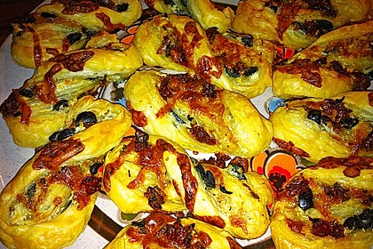 Bl&auml;tterteig - Schinken - K&auml;se - Stangen 109