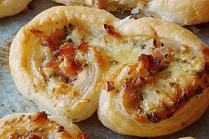 Bl&auml;tterteig - Schinken - K&auml;se - Stangen 111
