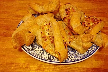 Bl&auml;tterteig - Schinken - K&auml;se - Stangen 112