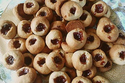 Marzipanbällchen mit Himbeergelee - Füllung 18