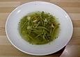 Leckere gr&uuml;ne Bohnensuppe