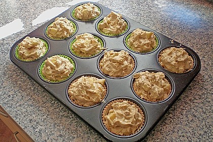 Apfel - Nuss - Muffins 9