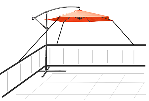 Sonnenschirm Dachterrasse Wind hat jemand einen 4 stock tauglichen sonnenschirm haus Sonnenschirm Dachterrasse Wind hat jemand einen 4 stock tauglichen sonnenschirm haus