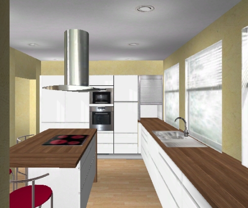 Küchenplanung 2. Versuch mit neuem Grundriss | Küchenausstattung Forum