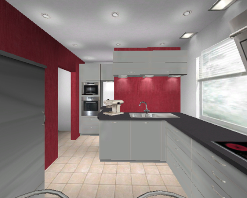 Küchenplanung - 2 Fenster und sehr verwinkelt | Küchenausstattung Forum