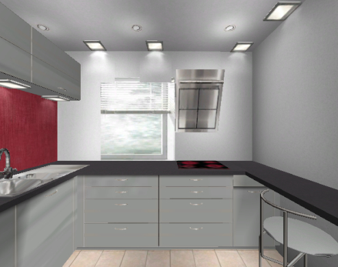 Küchenplanung - 2 Fenster und sehr verwinkelt | Küchenausstattung Forum