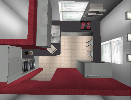 Küchenplanung - 2 Fenster und sehr verwinkelt | Küchenausstattung Forum