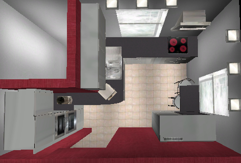 Küchenplanung - 2 Fenster und sehr verwinkelt | Küchenausstattung Forum