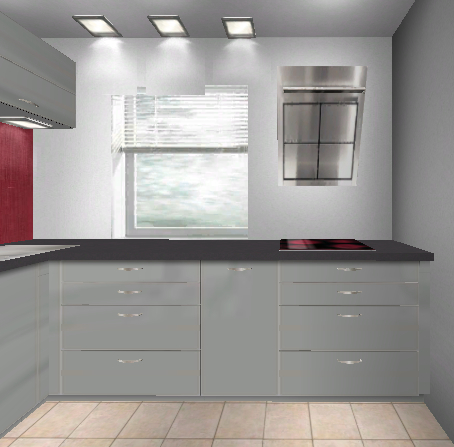 Küchenplanung - 2 Fenster und sehr verwinkelt | Küchenausstattung Forum