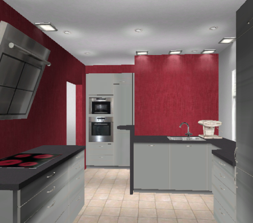 Küchenplanung - 2 Fenster und sehr verwinkelt | Küchenausstattung Forum