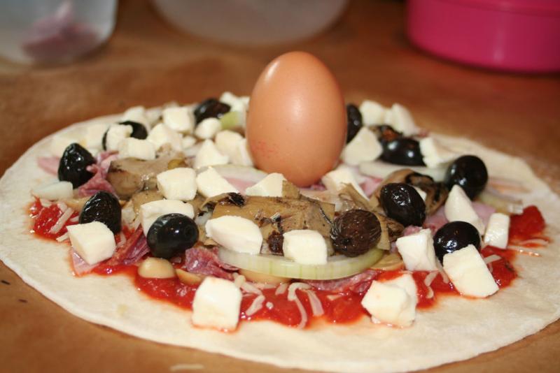 Pizza mit Ei? Pizza & Pikantes Forum Chefkoch.de