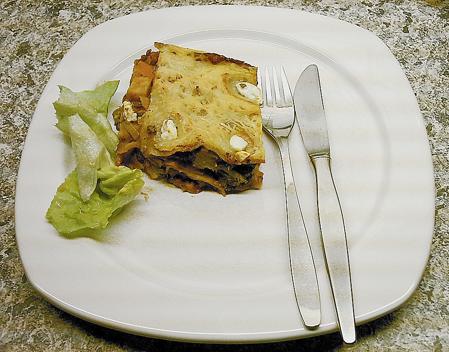 Vegetarische Lasagne von Sonja | Chefkoch.de