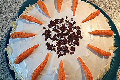 Amerikanischer Karottenkuchen 2
