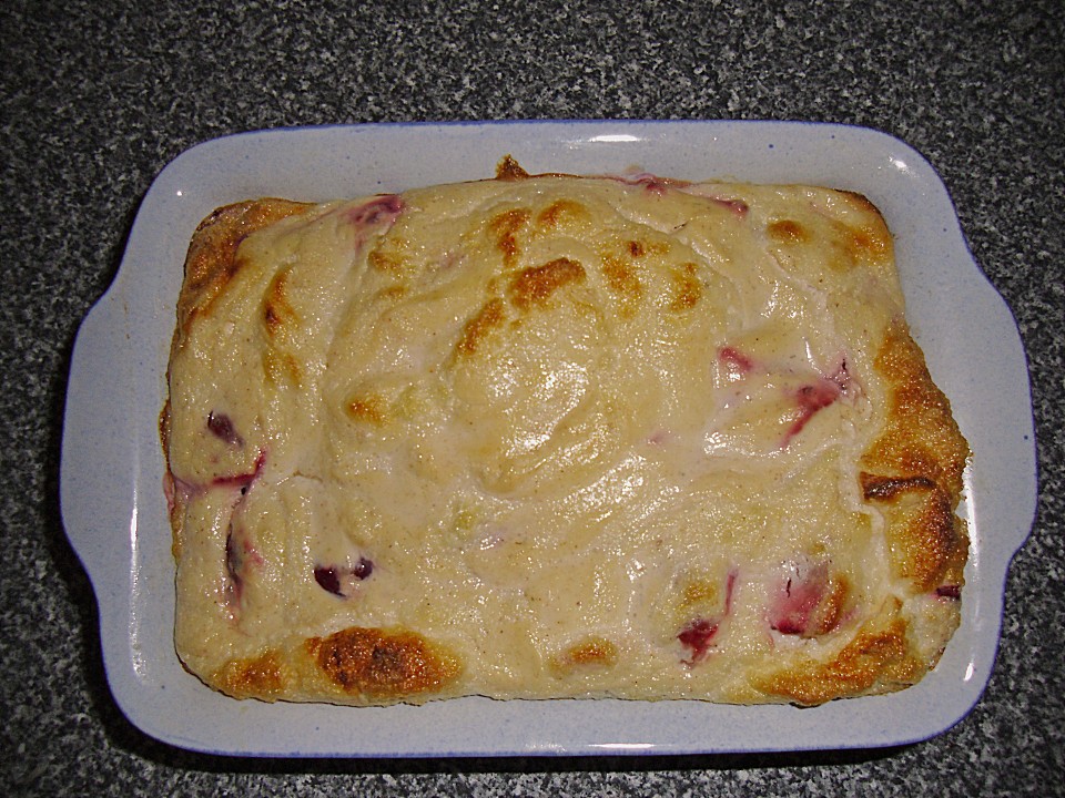 Leichter Quarkauflauf mit Erdbeeren von lenchen | Chefkoch.de