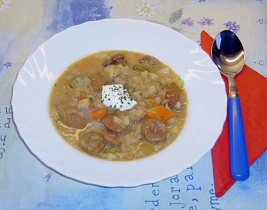 Bratwurst Eintopf mit Bohnen von Paola2000 Chefkoch.de