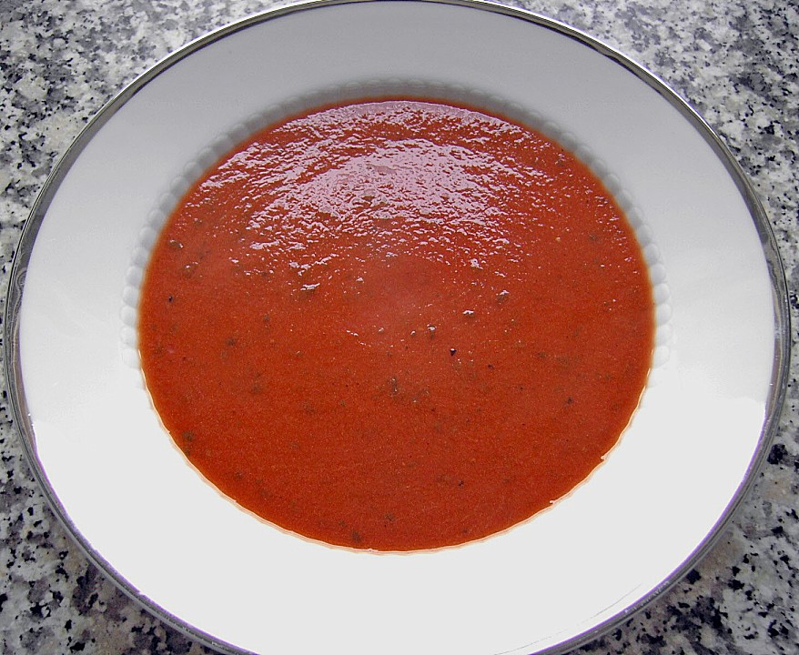 Einfache Tomatensuppe von lenchen | Chefkoch.de