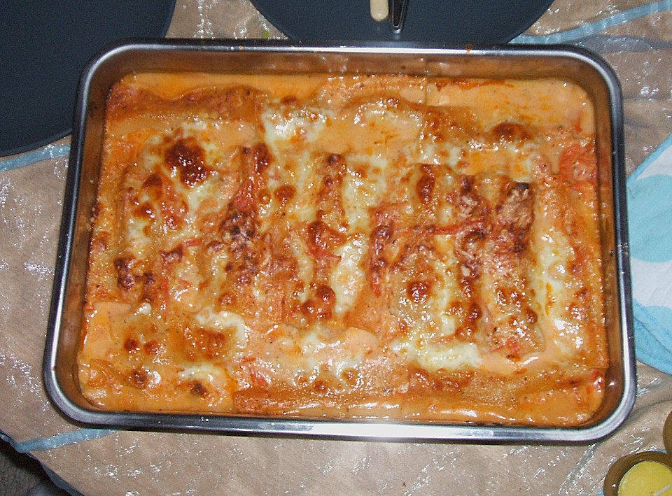 Cannelloni mit Tomaten-Hackfleisch-Füllung von Sonja | Chefkoch.de