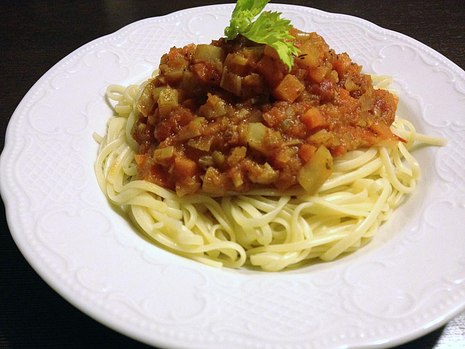 Vegetarische Sauce à la Bolognese von Ingrid_R | Chefkoch.de