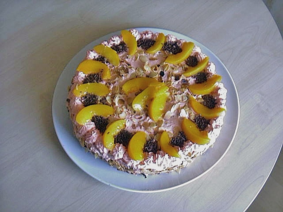 Pfirsich-Sahne-Torte von hilda | Chefkoch.de