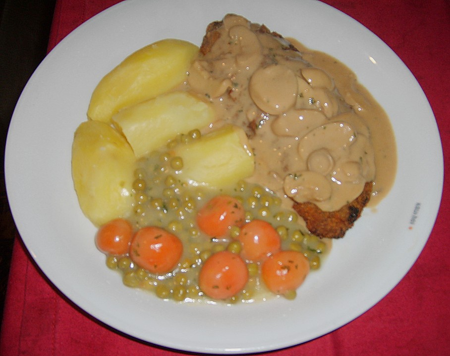 Rahmschnitzel von miguan | Chefkoch.de