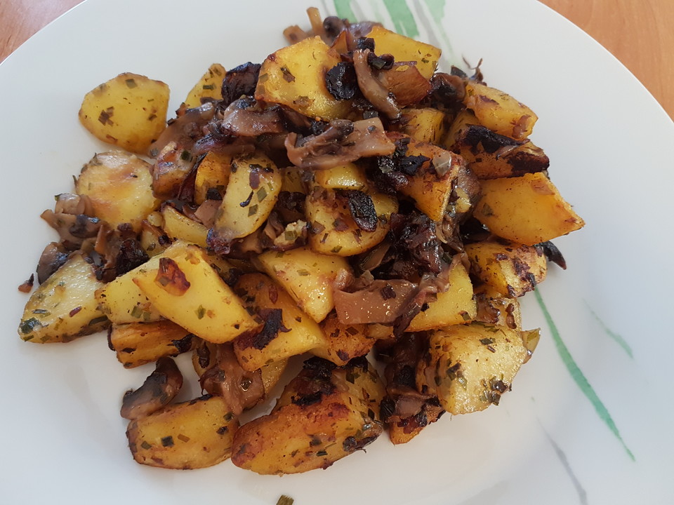 Kartoffel-Pilz-Pfanne von Sonja | Chefkoch.de