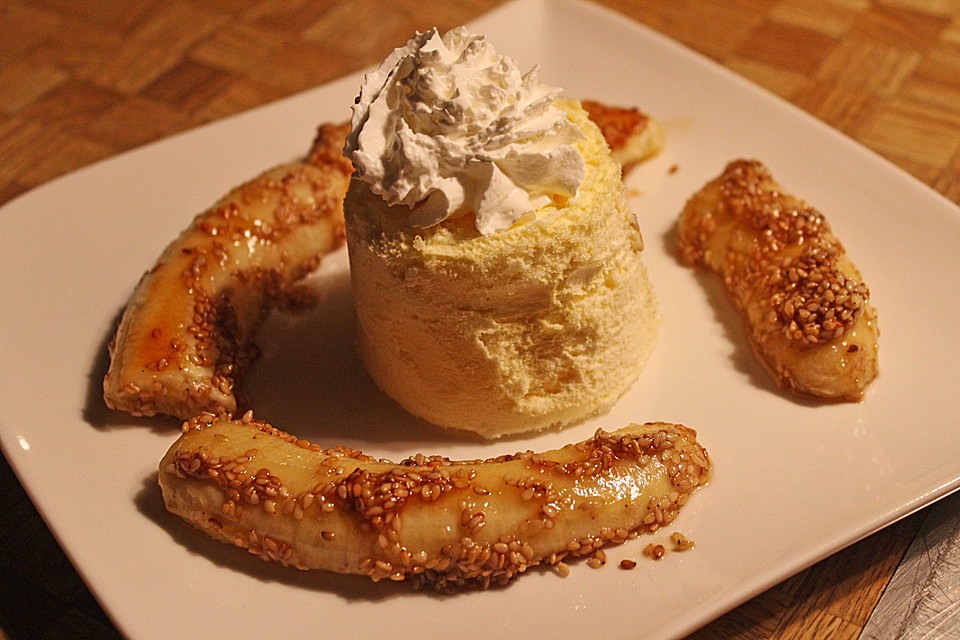 Gebackene Bananen mit Sesam von Fuzzi | Chefkoch.de