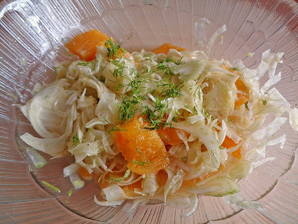 Fenchel-Orangen-Salat von gisela m | Chefkoch.de