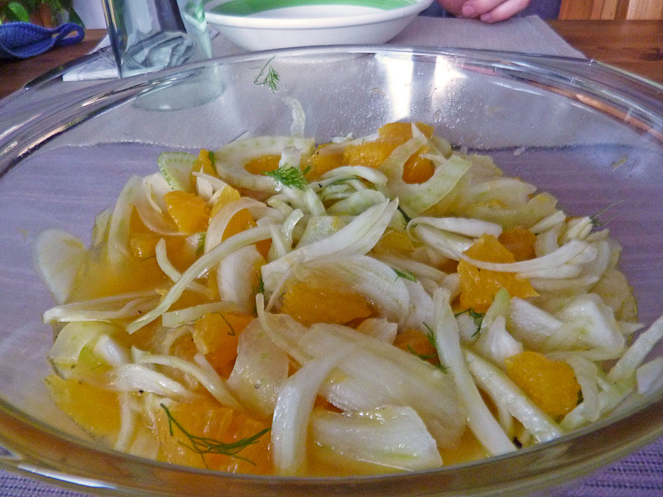 Fenchel-Orangen-Salat von gisela m | Chefkoch.de