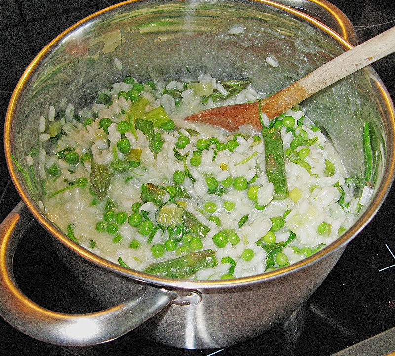Risotto mit grünem Spargel und Parmesan von Käthe | Chefkoch.de