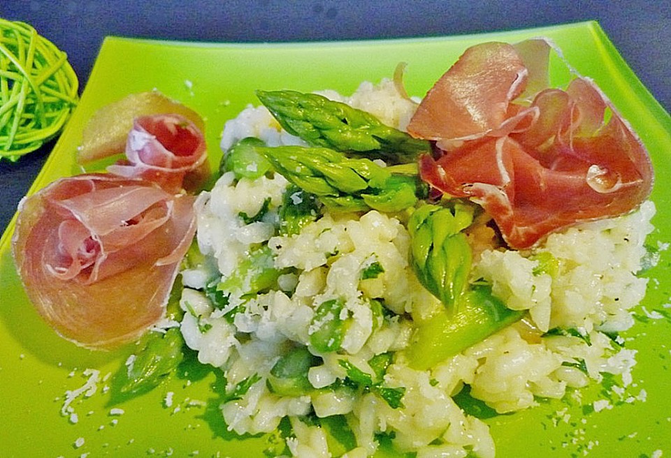 Risotto mit grünem Spargel und Parmesan von Käthe | Chefkoch.de