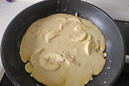 Apfel-Bananen-Pfannkuchen 2