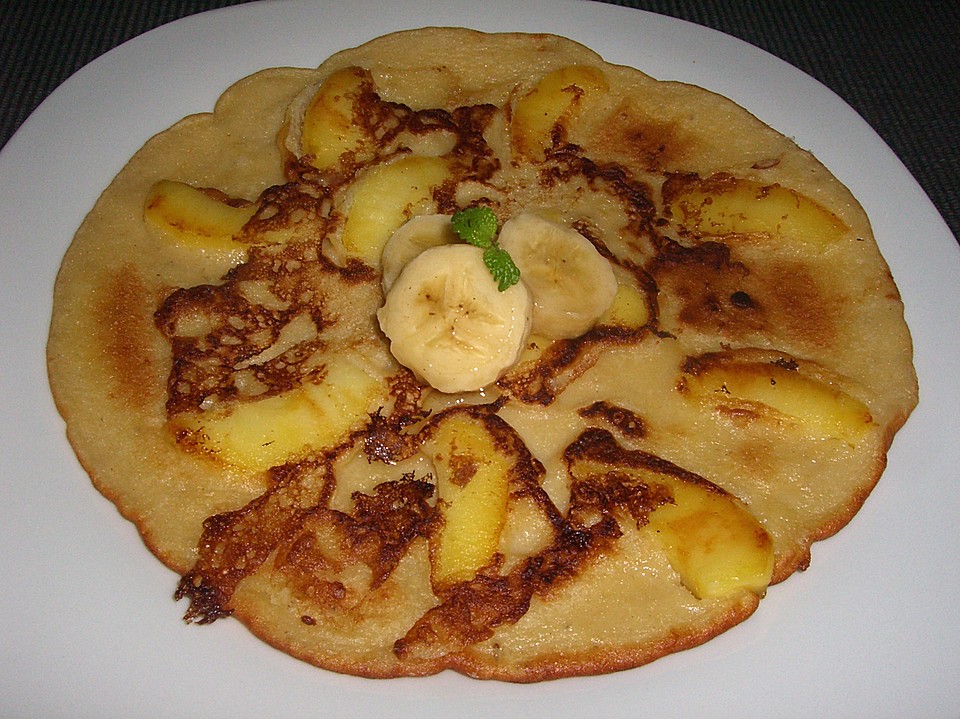 Apfel-Bananen-Pfannkuchen von GeeStarz | Chefkoch.de