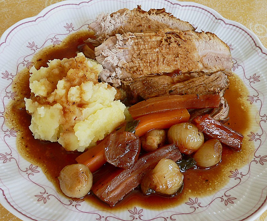 Schweinebraten in Sherry-Sauce von Ingrid_R | Chefkoch.de