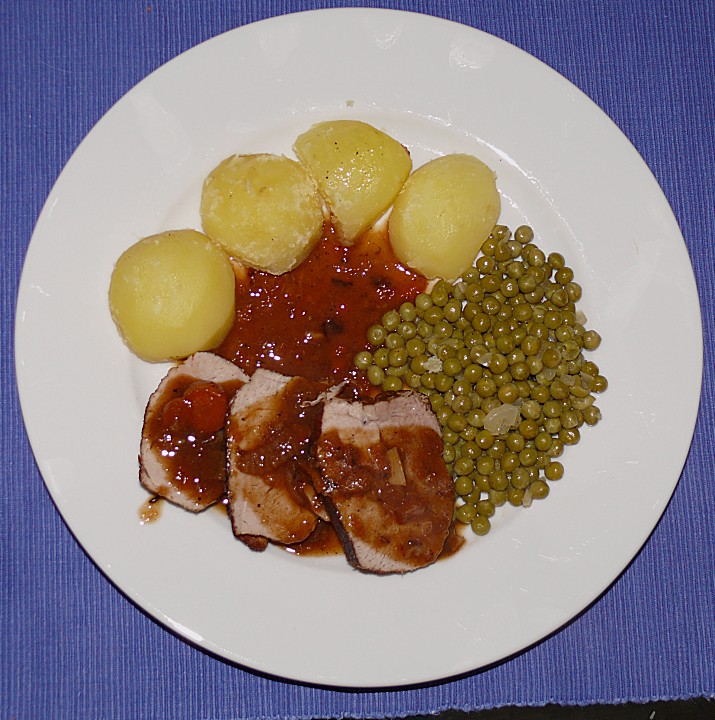 Schweinebraten in Sherry-Sauce von Ingrid_R | Chefkoch.de