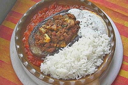 Gefüllte Auberginen auf türkische Art 55