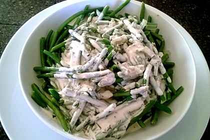 Bohnen an Thymian-Senf-Sauce 3
