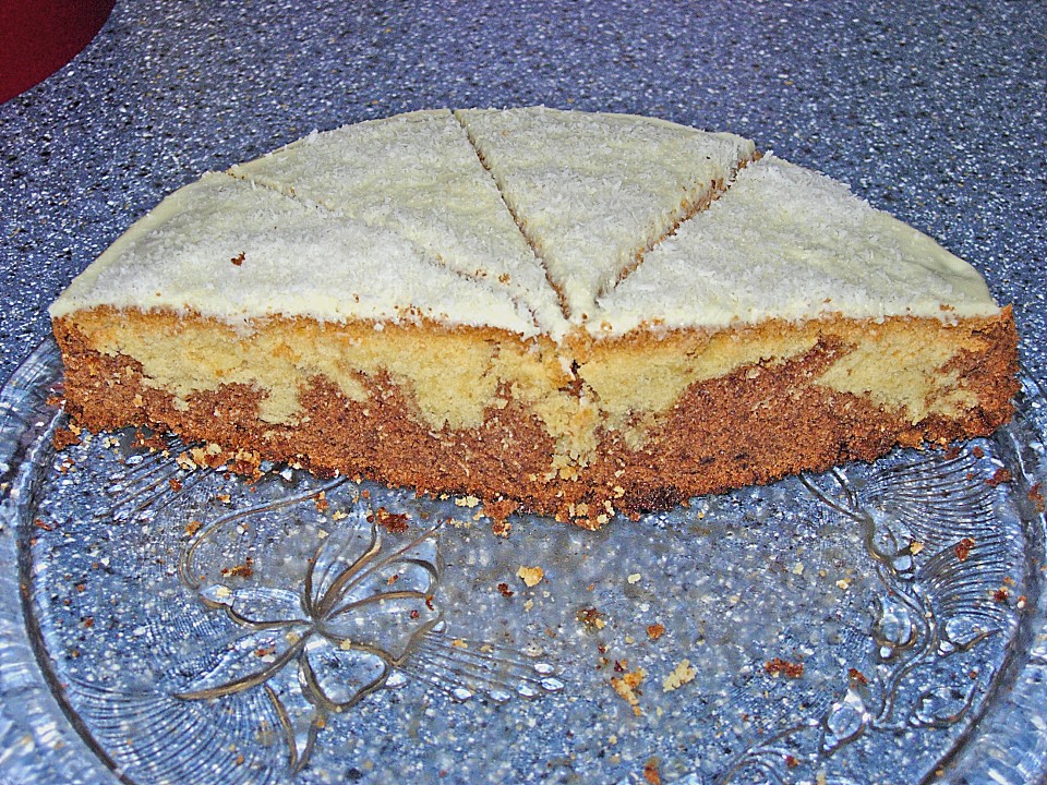 Schoko-Kokosnuss-Kuchen von chiara | Chefkoch.de