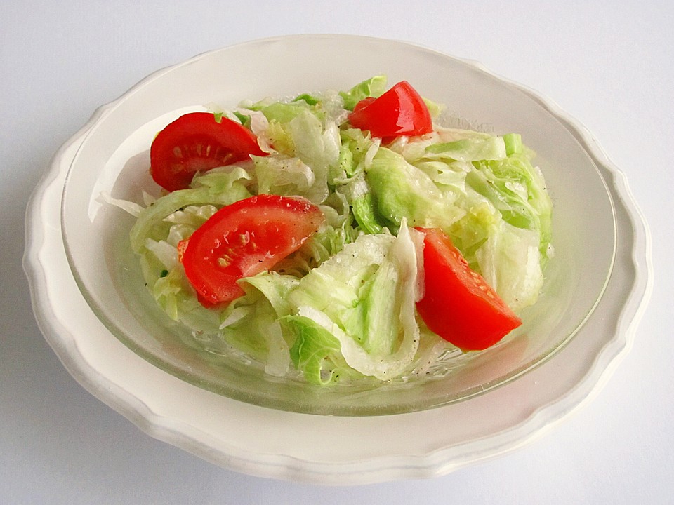 Salat mit Essig und Öl von Christ.Koenig | Chefkoch.de
